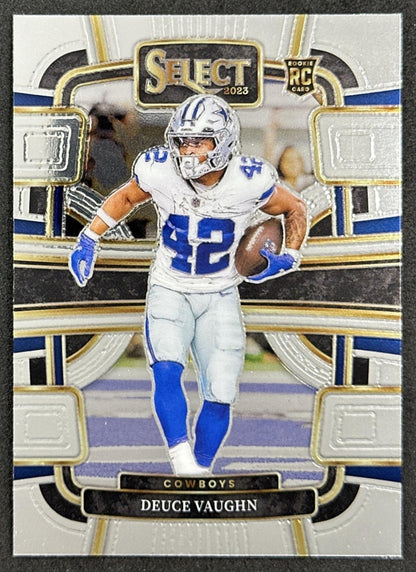 Deuce Vaughn 2023 Panini Select Concourse Cowboys Front