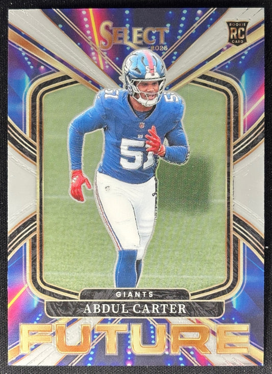Abdul Carter 2025 Select Future Giants - Front
