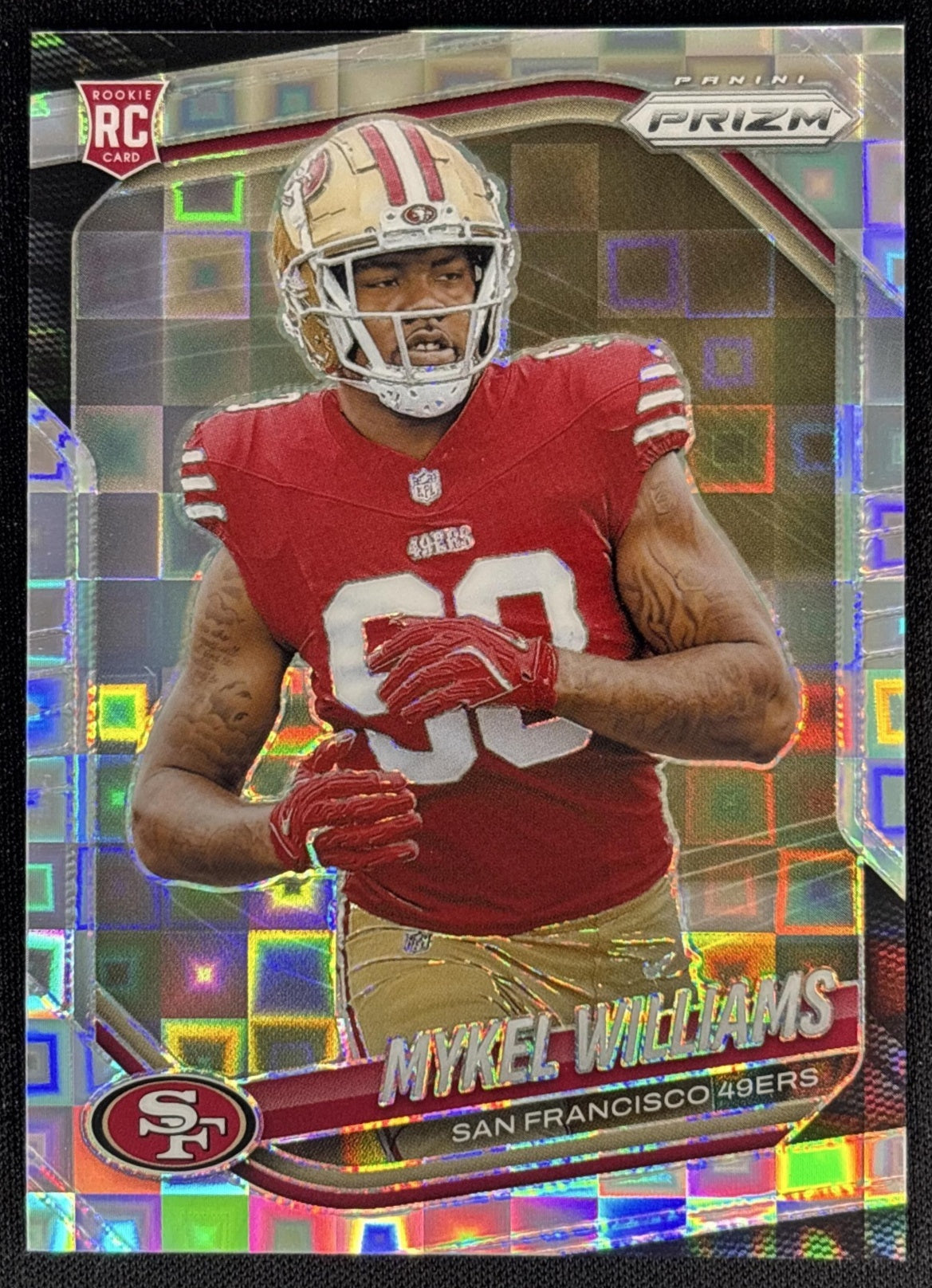 Mykel Williams 2025 Panini Prizm Pandora /400 49ers Sports Trading Cards