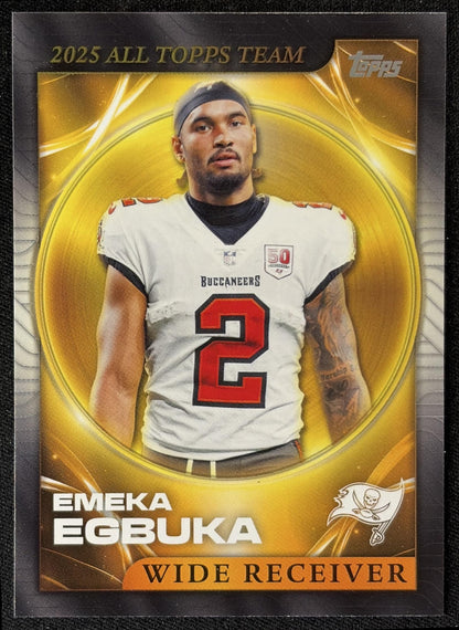 Emeka Egbuka 2026 Topps 2025 All-Topps Team Buccaneers front