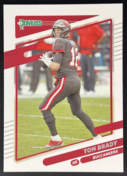 Tom Brady 2021 Panini Donruss Buccaneers Sports Trading Cards