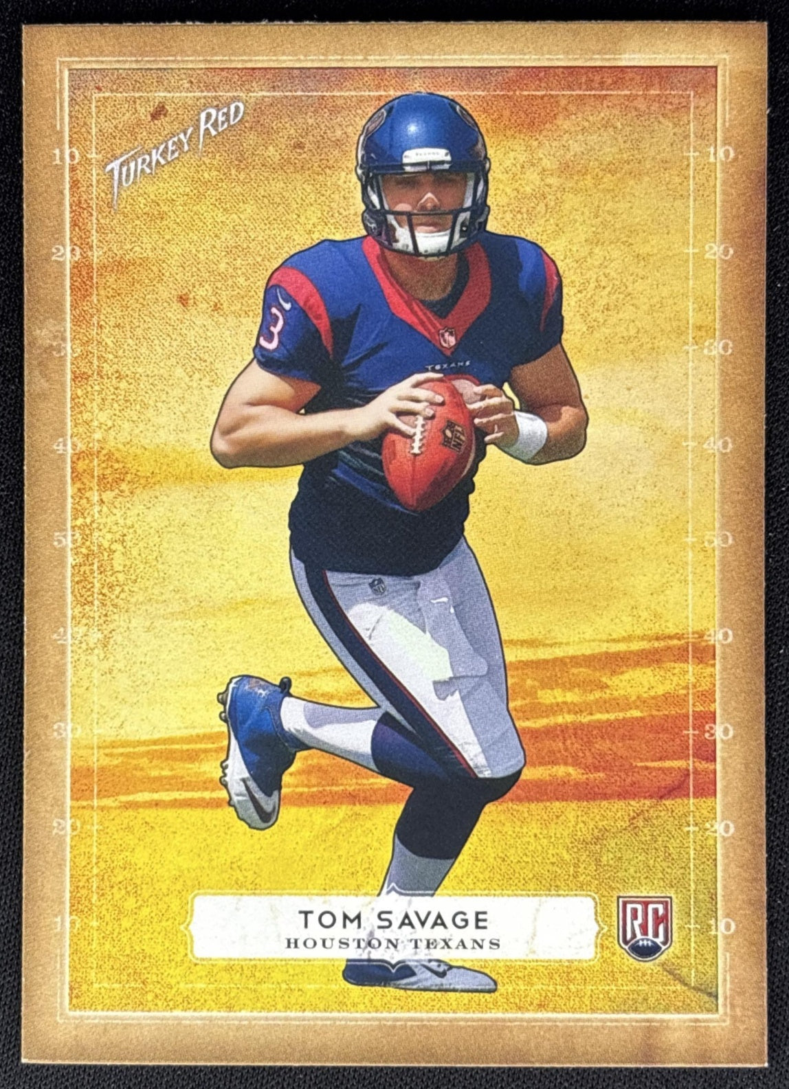 Tom Savage 2014 Topps Turkey Red Texans Sports Trading Cards