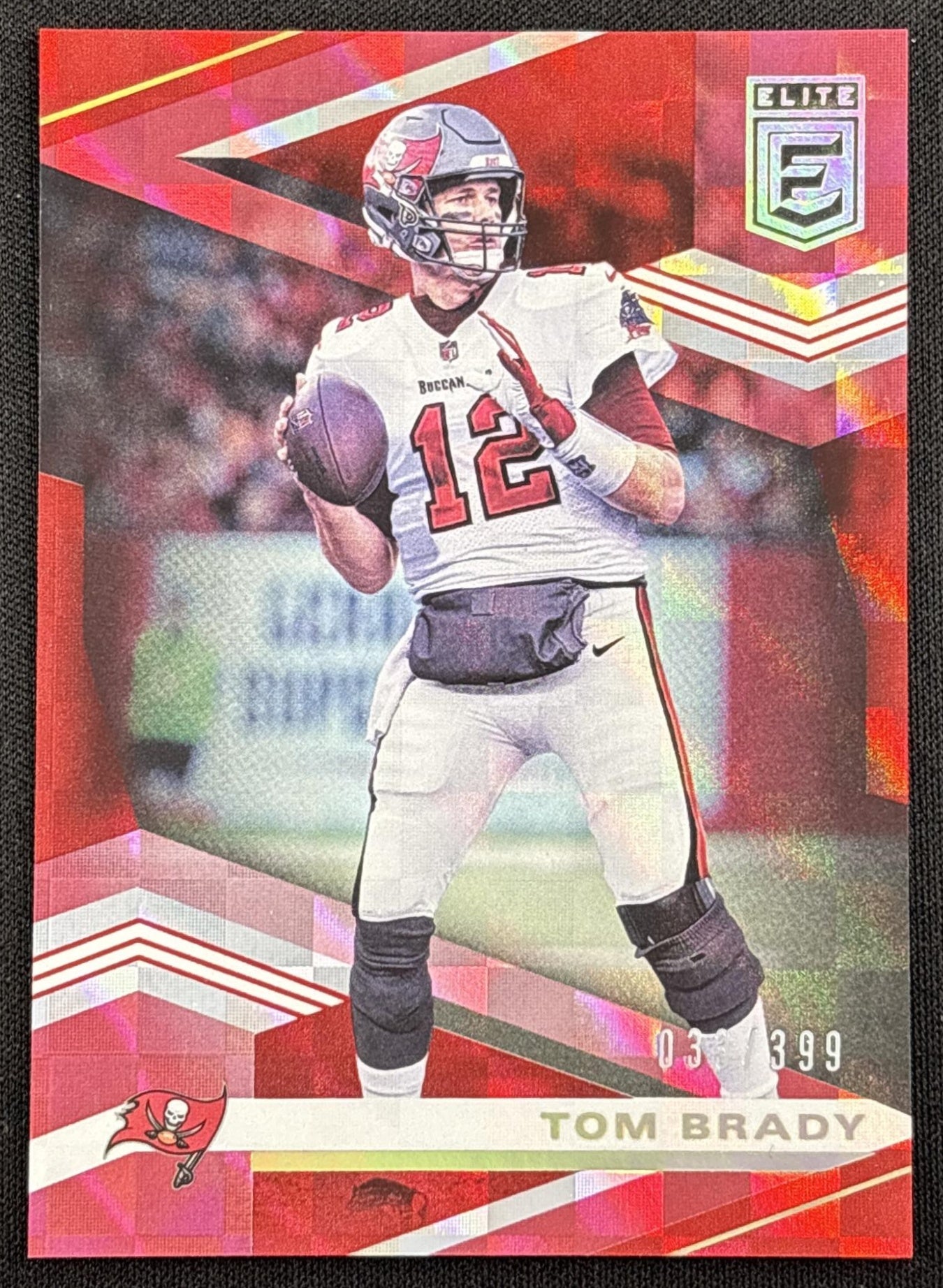 Tom Brady 2020 Panini Donruss Elite Red /399 Buccaneers