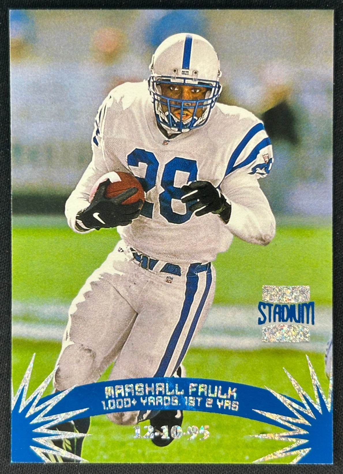 Marshall Faulk 1996 Stadium Club Members Only Colts