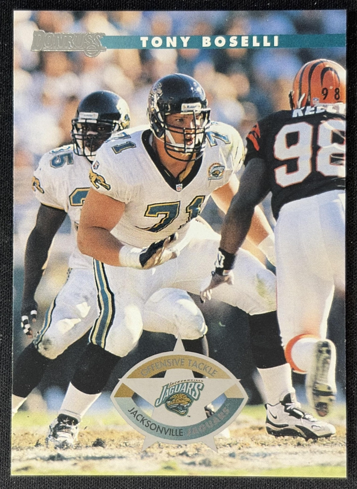 Tony Boselli 1996 Donruss Jaguars Front