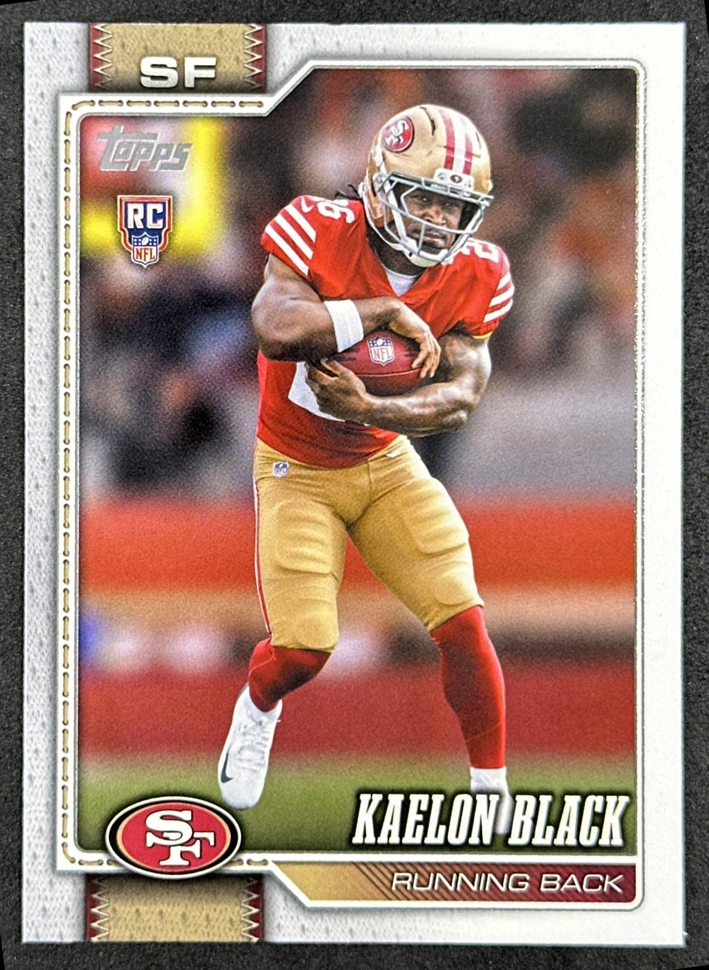 Kaelon Black 2026 Topps Flagship Rookie 49ers Sports Trading Cards