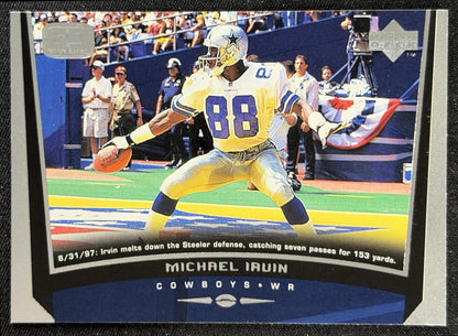 Michael Irvin 1998 Upper Deck Encore Cowboys