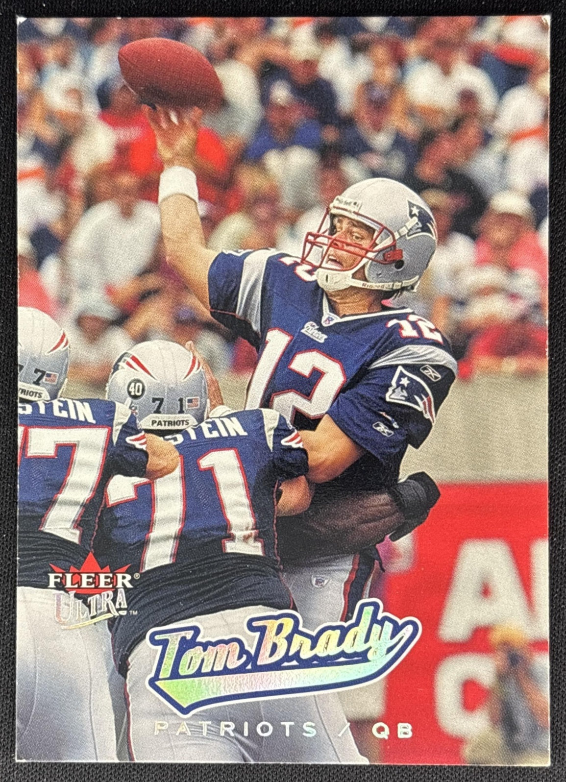 Tom Brady 2005 Fleer Ultra Patriots Sports Trading Cards