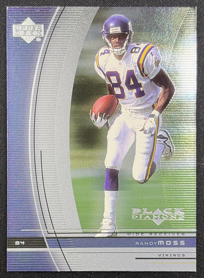Randy Moss 1999 Upper Deck Black Diamond Vikings