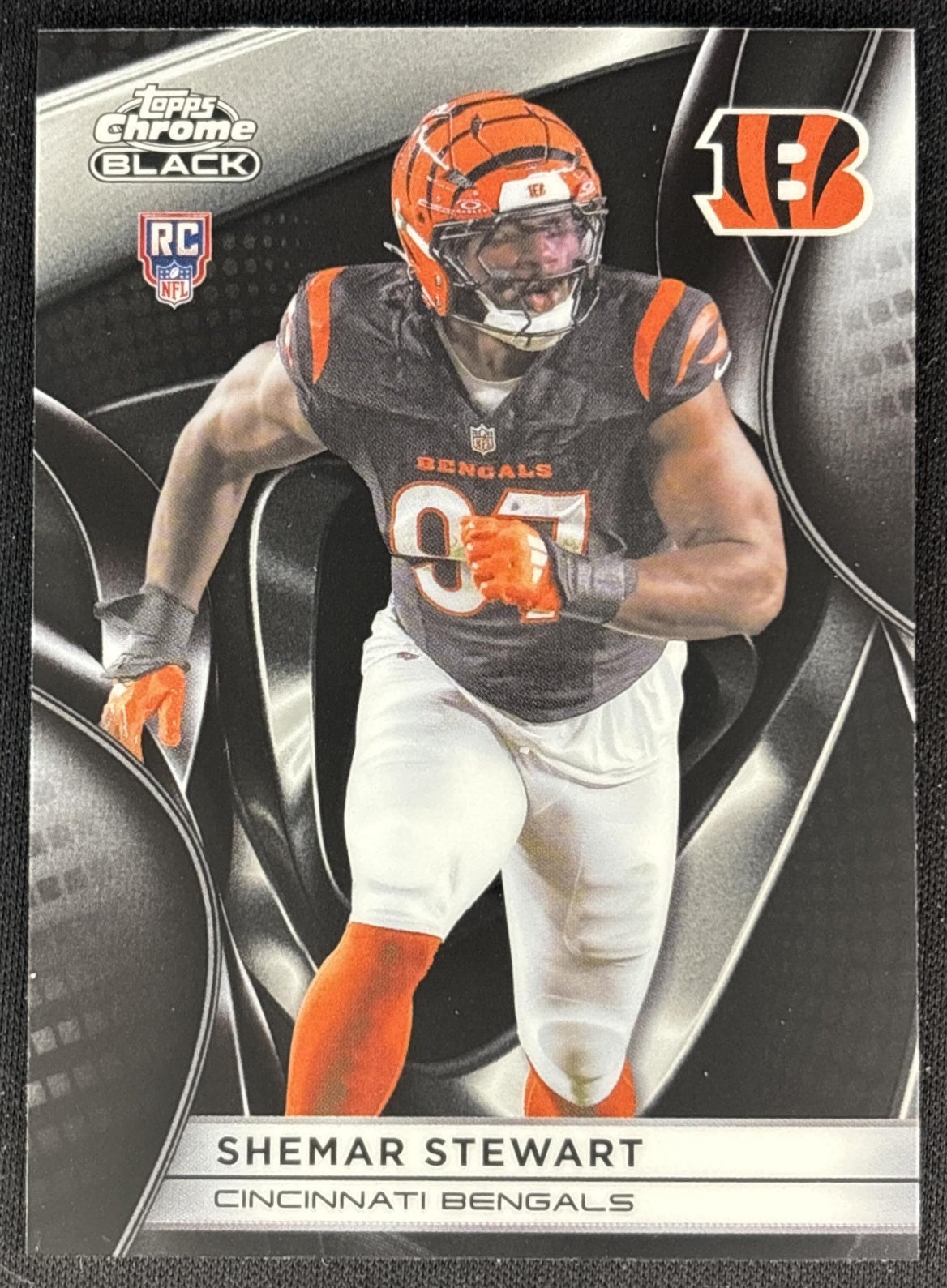 Shemar Stewart 2025 Topps Chrome Black Bengals