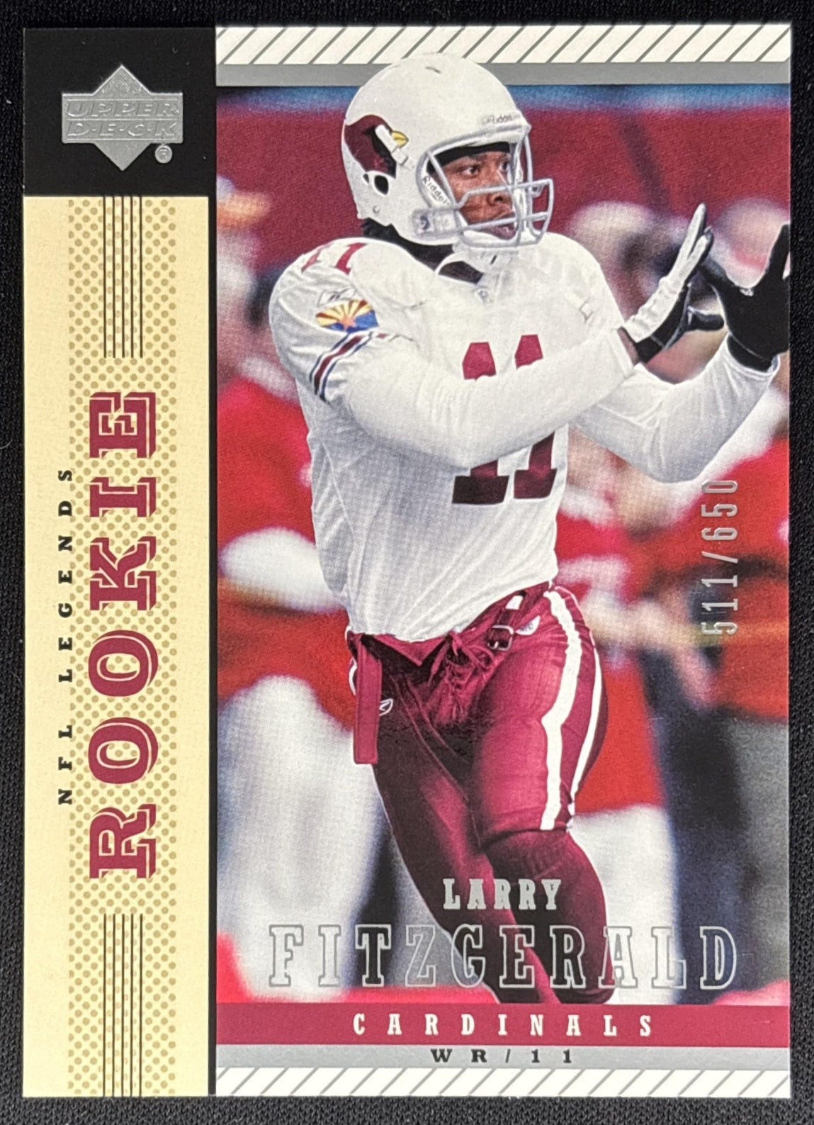Larry Fitzgerald 2004 Upper Deck Legends /650 Cardinals Sports Trading Card
