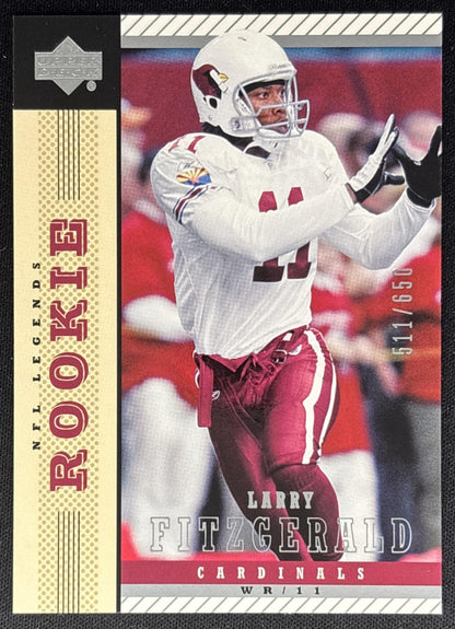 Larry Fitzgerald 2004 Upper Deck Legends /650 Cardinals Sports Trading Card