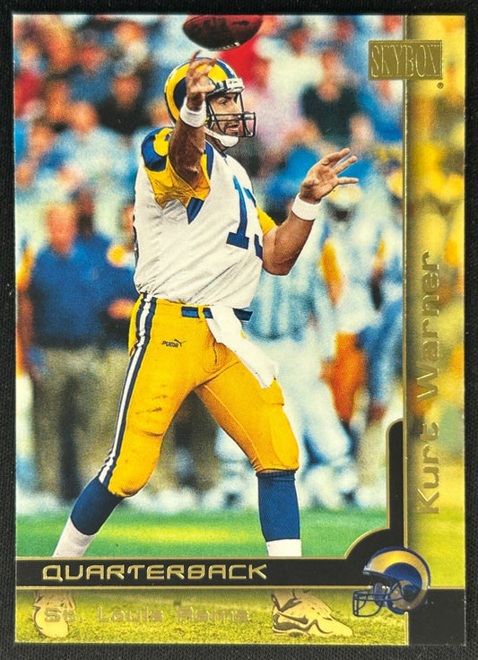 Kurt Warner 2000 Skybox Rams !! front