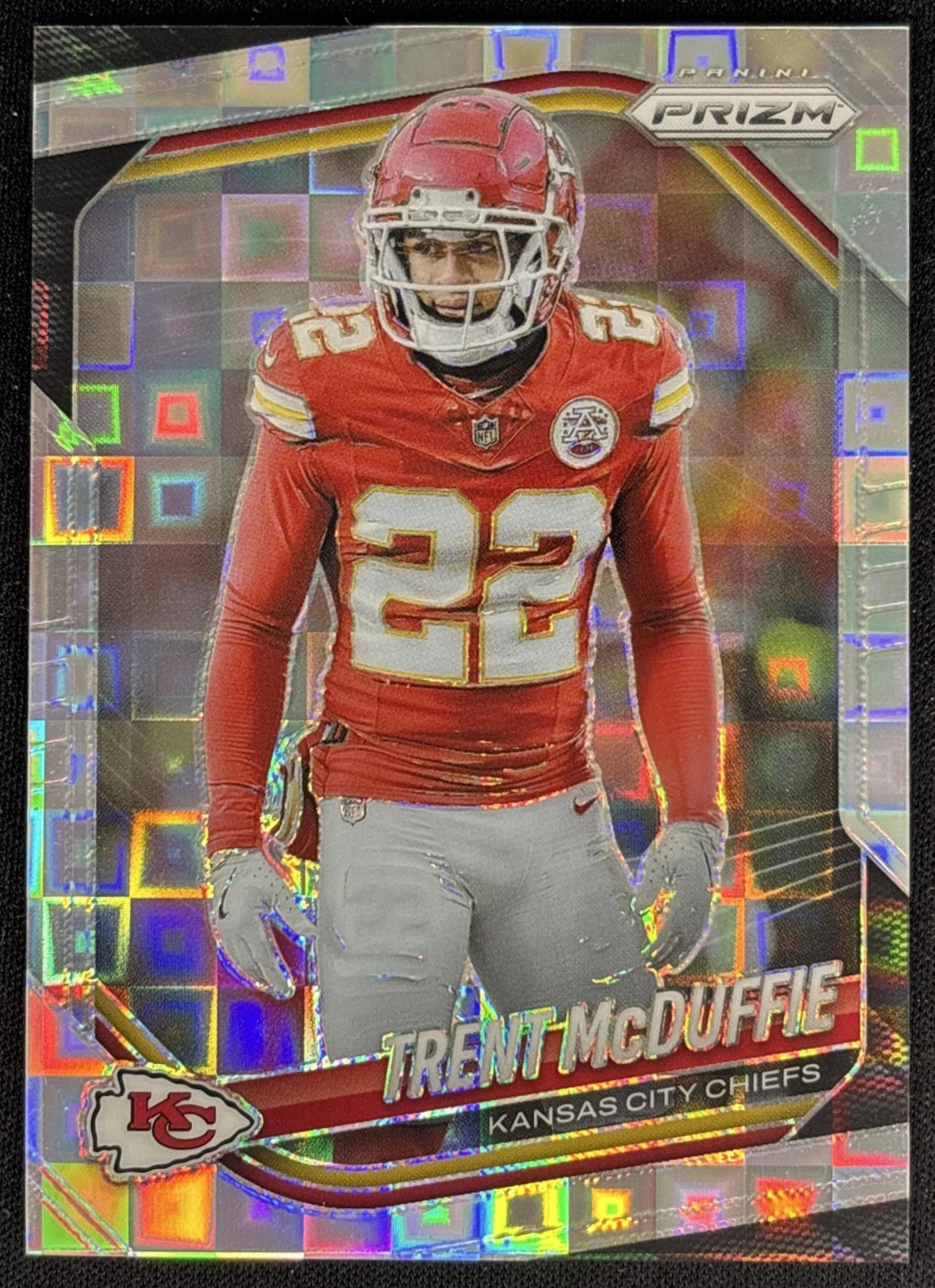 Trent McDuffie 2025 Panini Prizm Pandora /400 Chiefs Sports Trading Cards