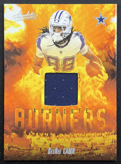 CeeDee Lamb 2025 Panini Absolute Burners Cowboys front