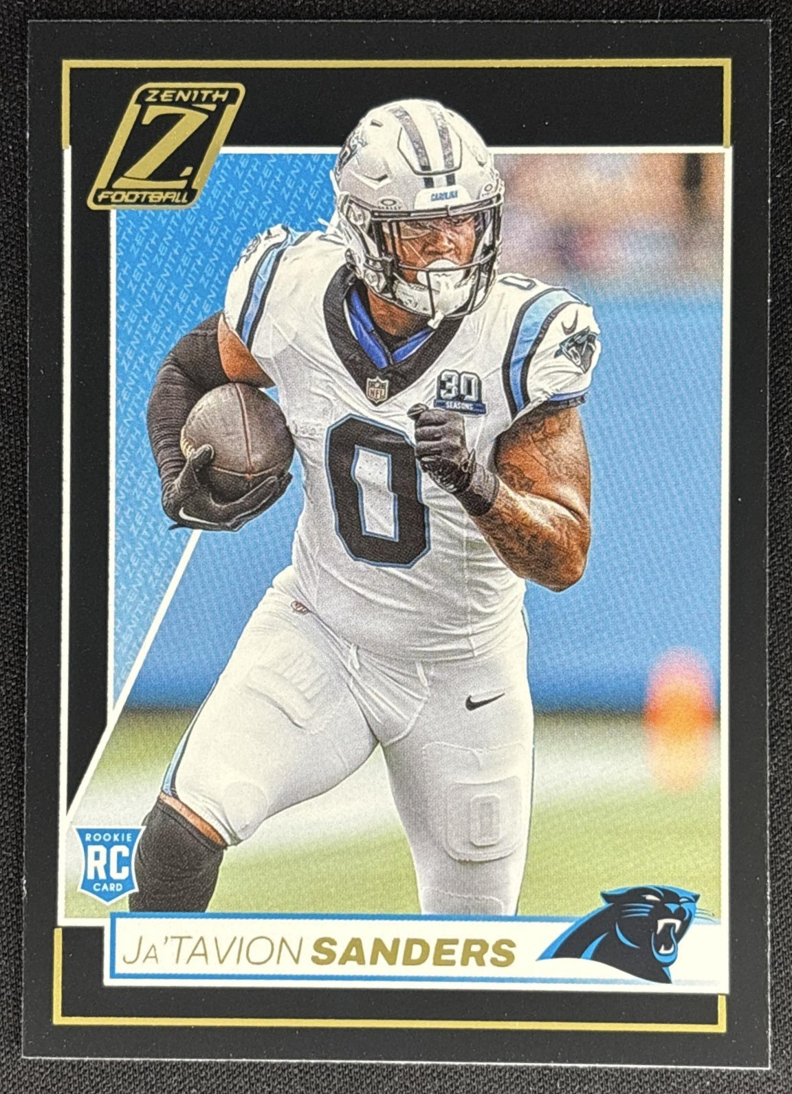 Ja'Tavion Sanders 2024 Panini Zenith Panthers Sports Trading Card