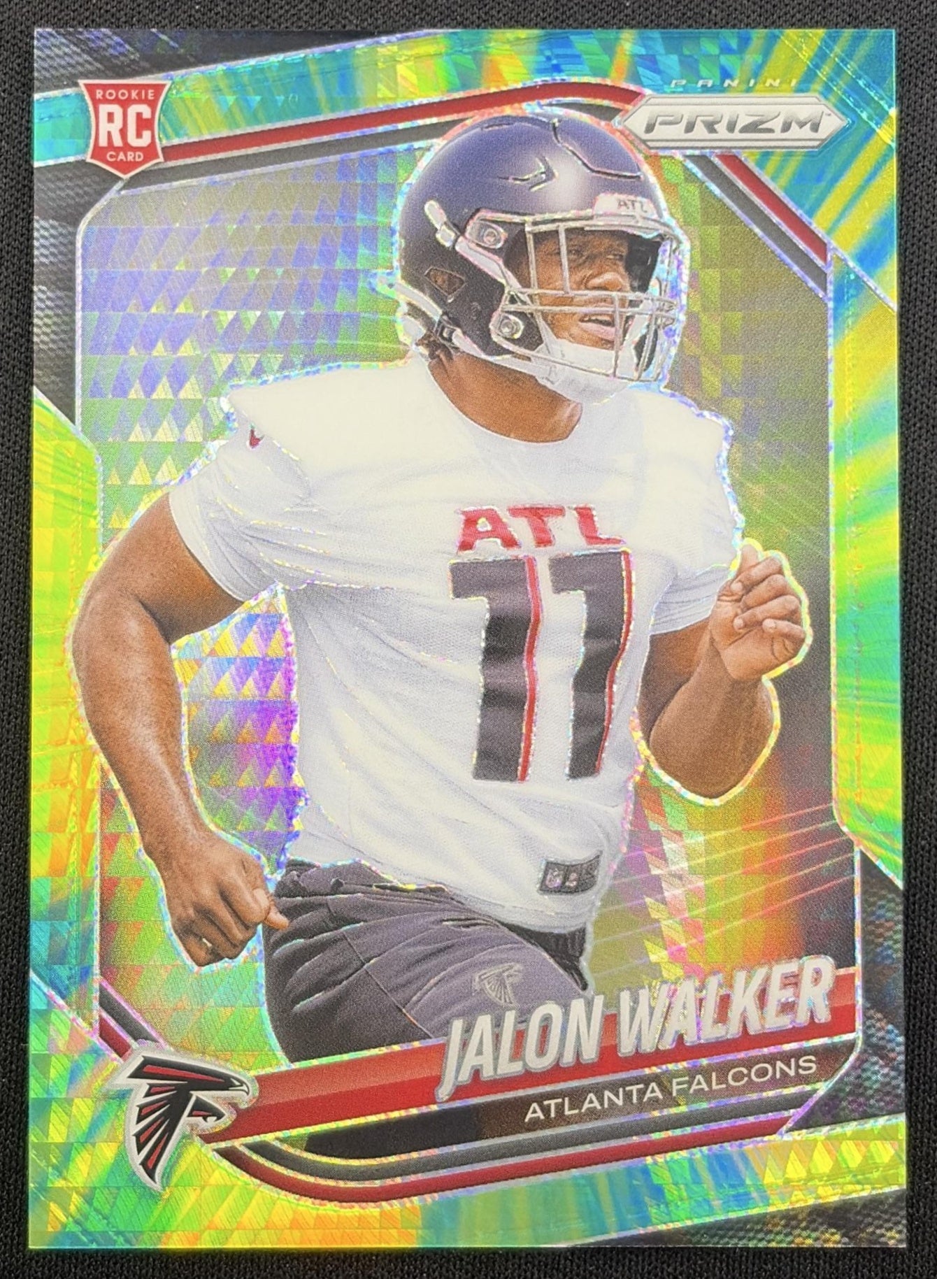 Jalon Walker 2025 Panini Prizm Hyper /200 Falcons