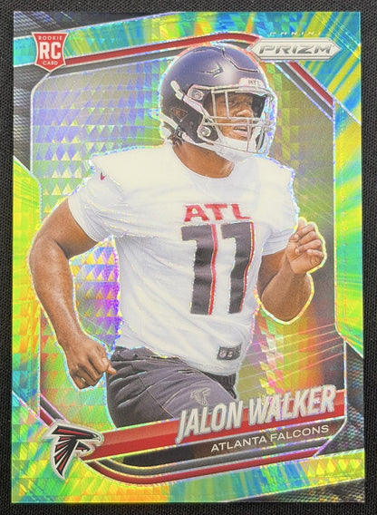 Jalon Walker 2025 Panini Prizm Hyper /200 Falcons