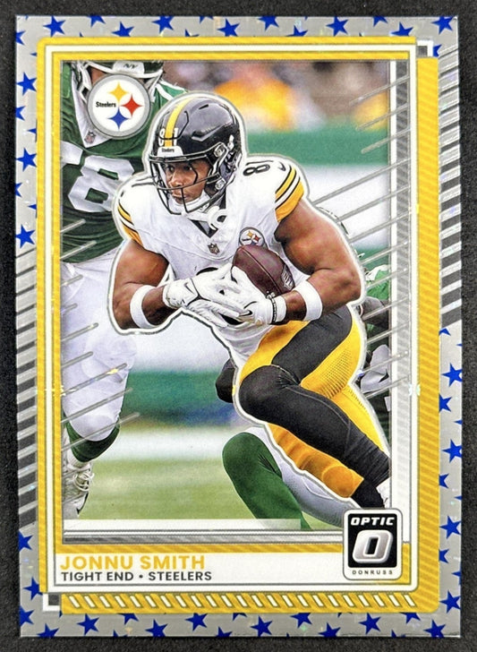 Jonnu Smith 2025 Panini Donruss Optic Stars Prizm Steelers Default Title Sports Trading Cards
