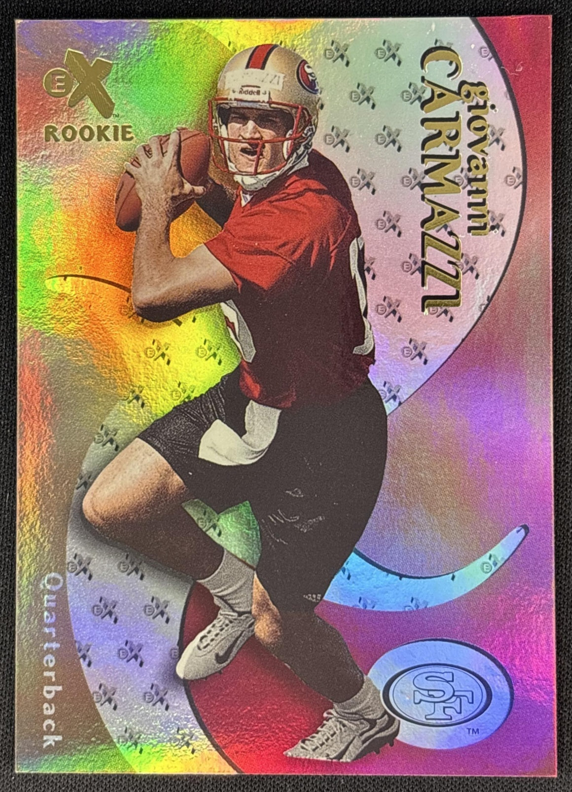 Giovanni Carmazzi 2000 Fleer E-X /1500 49ers