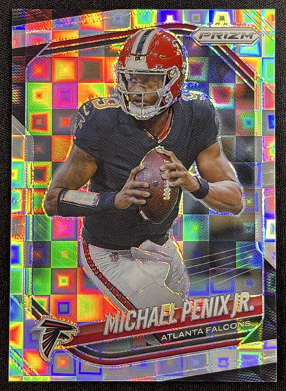 Michael Penix Jr. 2025 Panini Prizm Pandora /400 Falcons