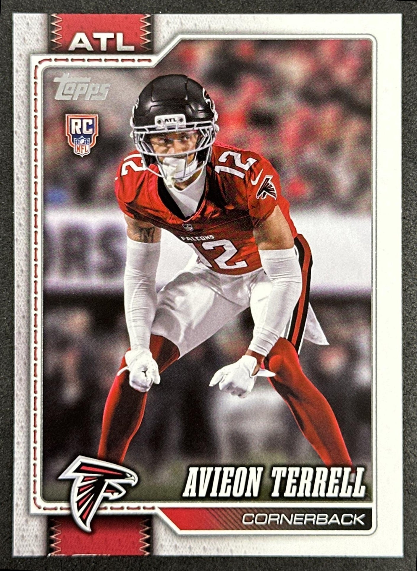 Avieon Terrell 2026 Topps Flagship Rookie Falcons Sports Trading Cards