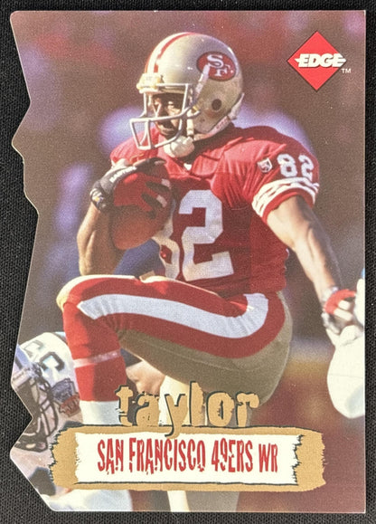 John Taylor 1996 Collector's Edge Die Cuts /2500 49ers