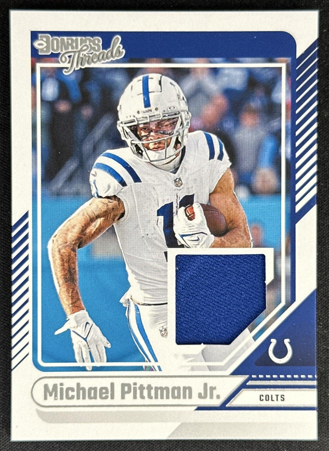 Michael Pittman Jr. 2024 Panini Donruss Threads Colts