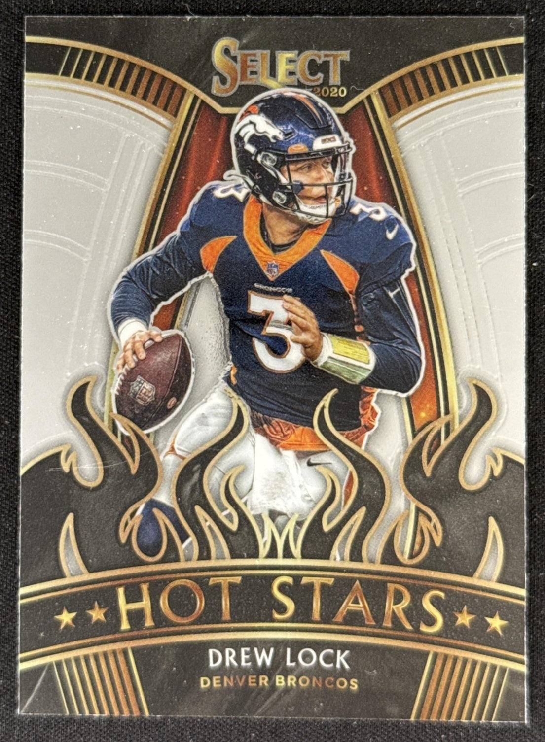 Drew Lock 2020 Panini Select Hot Stars Broncos Default Title Sports Trading Card
