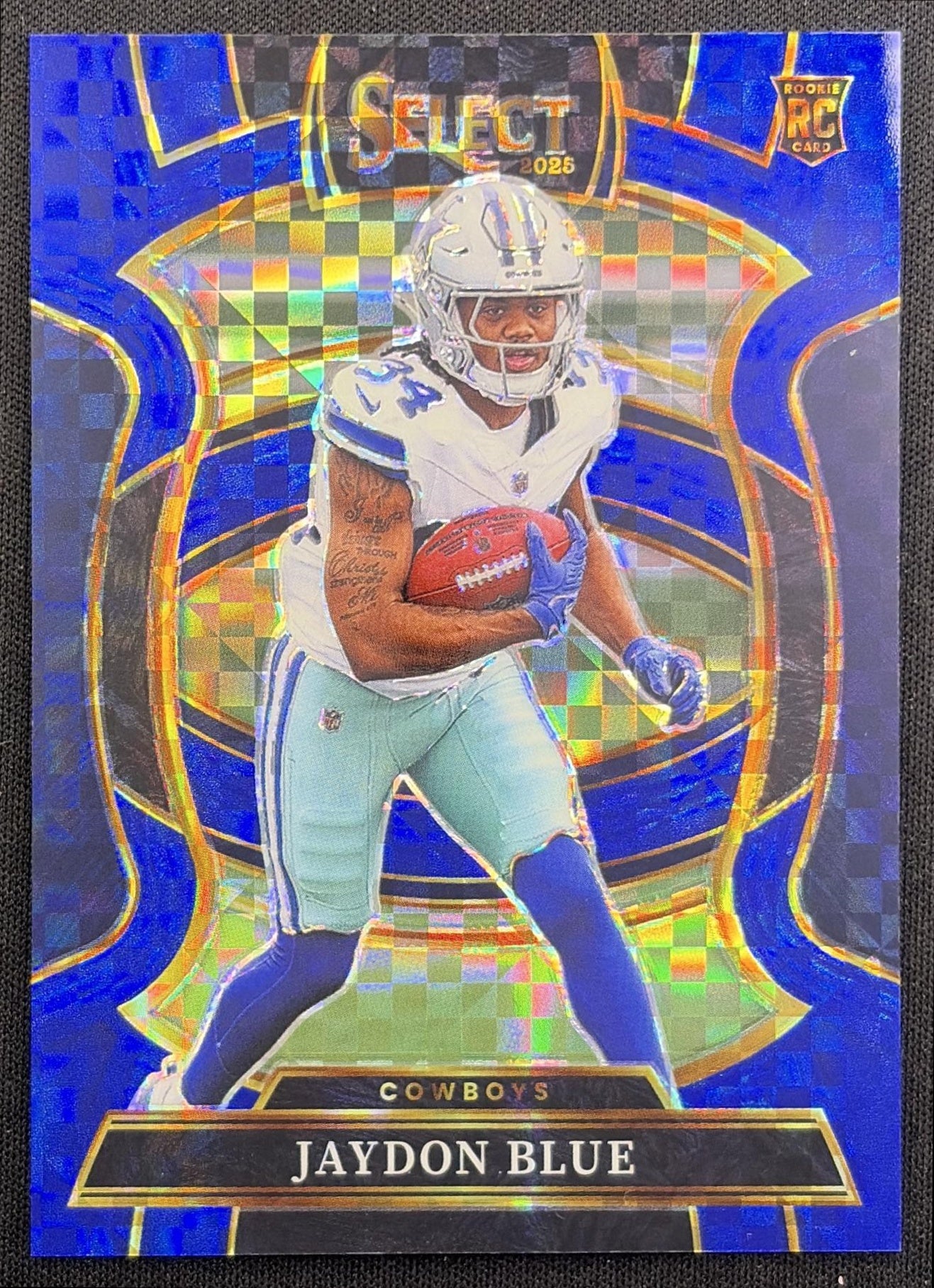 Jaydon Blue 2025 Panini Select Concourse Prizm /249 Cowboys Dallas Cowboys