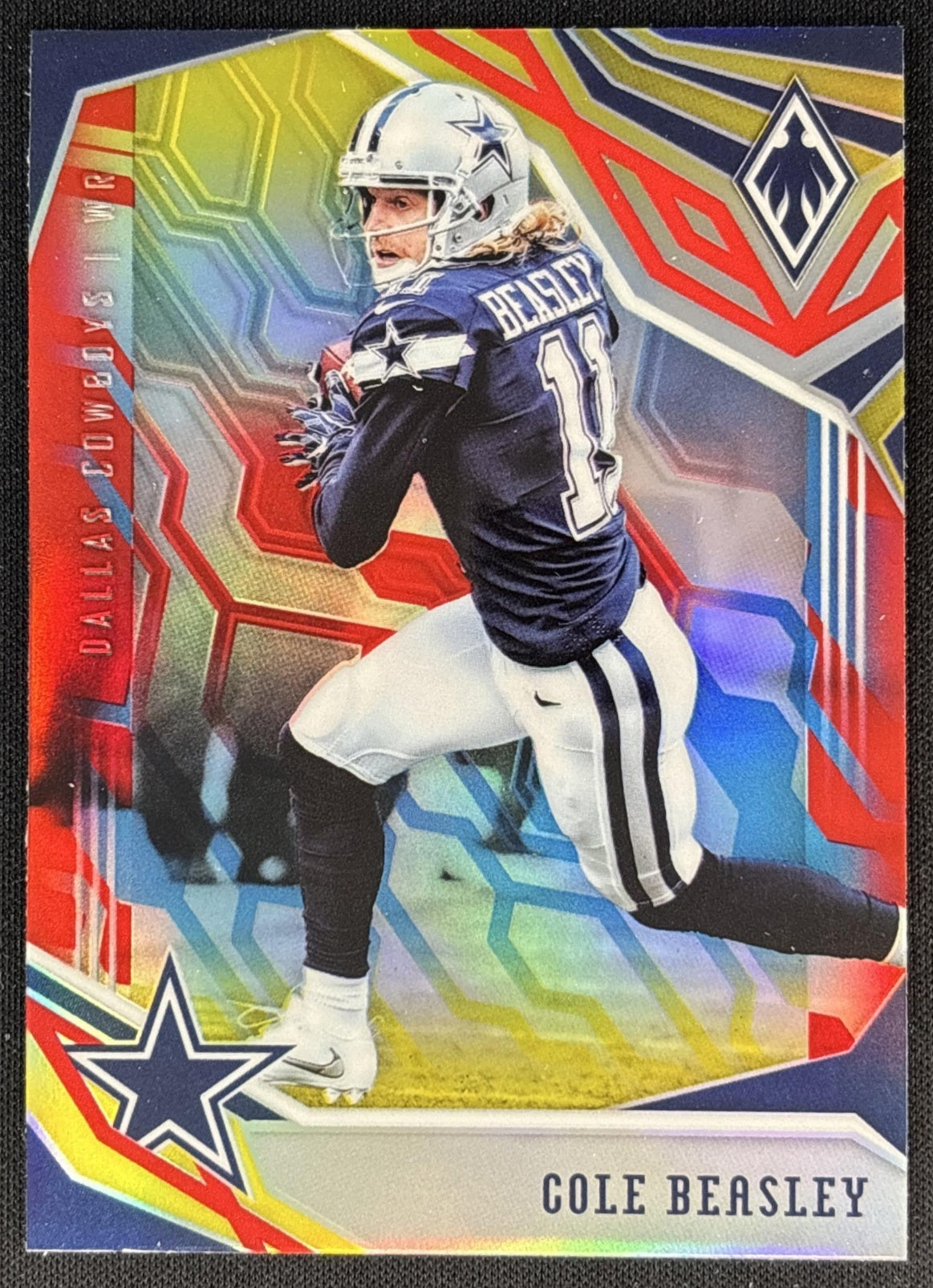 Cole Beasley 2018 Panini Phoenix Color Burst Cowboys - Dallas Cowboys