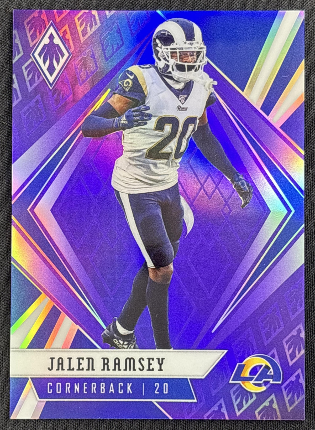 Jalen Ramsey 2020 Panini Phoenix Purple /149 Rams
