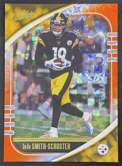 JuJu Smith-Schuster 2020 Panini Absolute Orange Mosaic /149 Steelers