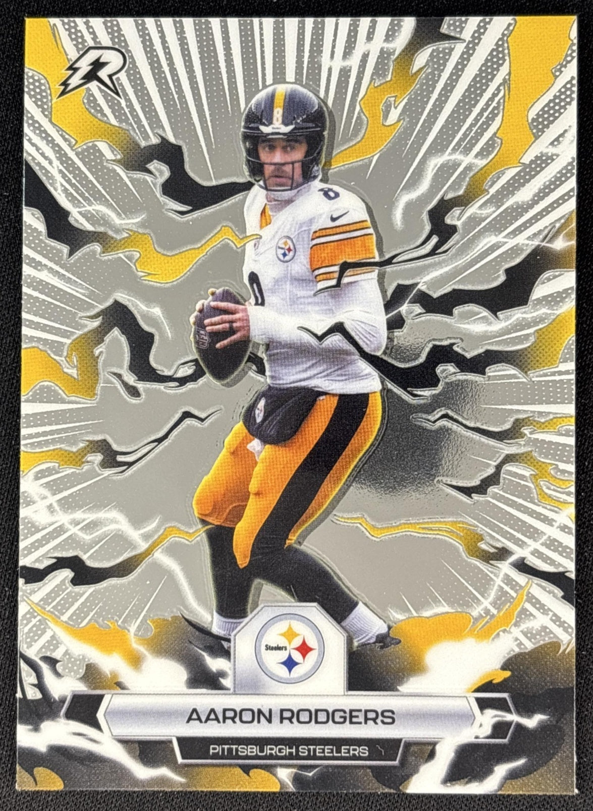Aaron Rodgers 2025 Topps Resurgence Steelers Pittsburgh Steelers front