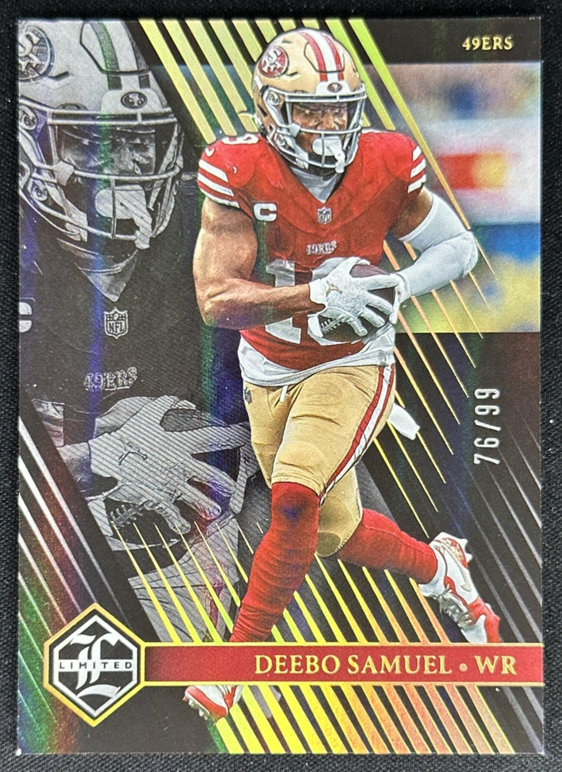 Deebo Samuel 2023 Panini Limited Gold Spotlight /99 49ers