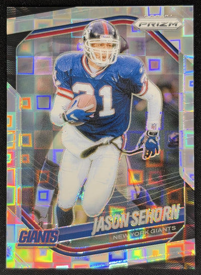 Jason Sehorn 2025 Panini Prizm Pandora /400 Giants Sports Trading Card