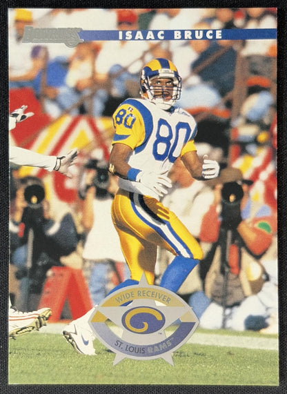 Isaac Bruce 1996 Donruss Rams Front