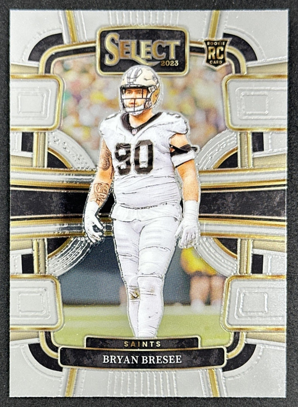 Bryan Bresee 2023 Select Concourse Rookie Saints front sports trading card