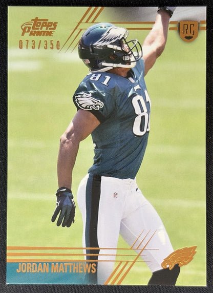 Jordan Matthews 2014 Topps Prime Copper /350 Eagles Sports Trading Cards