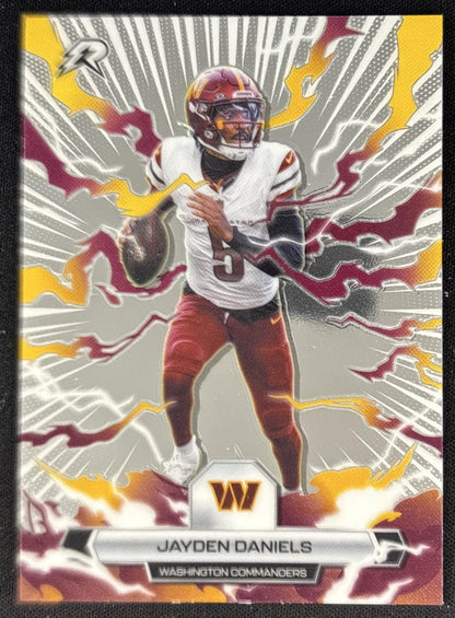 Jayden Daniels 2025 Topps Resurgence Commanders Washington Commanders front