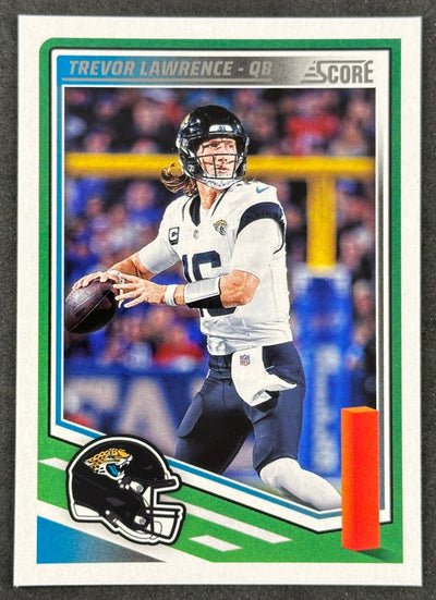 Trevor Lawrence Score Jacksonville Jaguars Sports Trading Cards