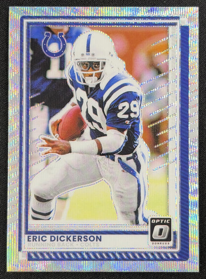 Eric Dickerson 2025 Panini Donruss Optic Wave Prizm /300 Colts