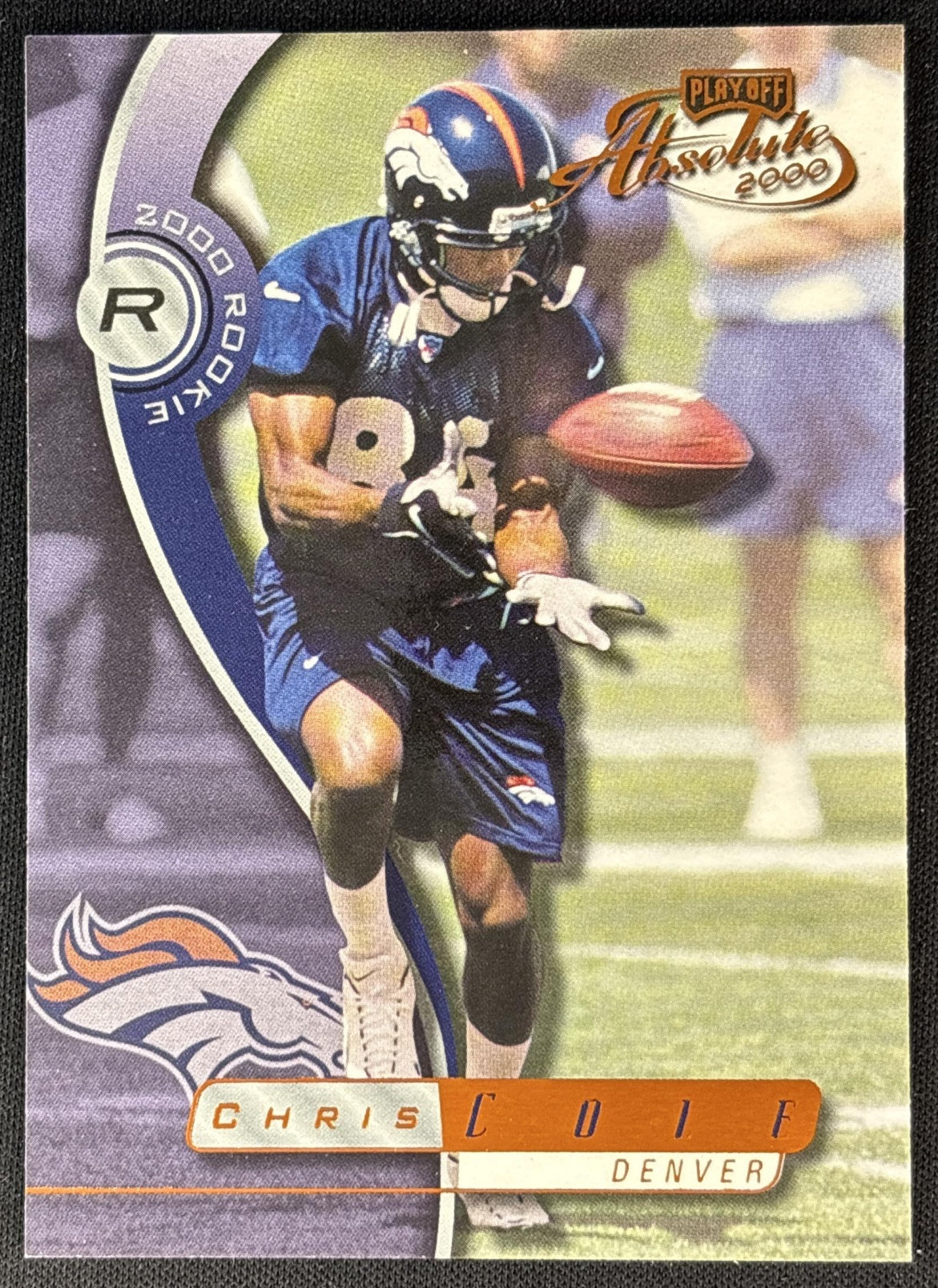 Chris Coif 2000 Playoff Absolute /3000 Broncos