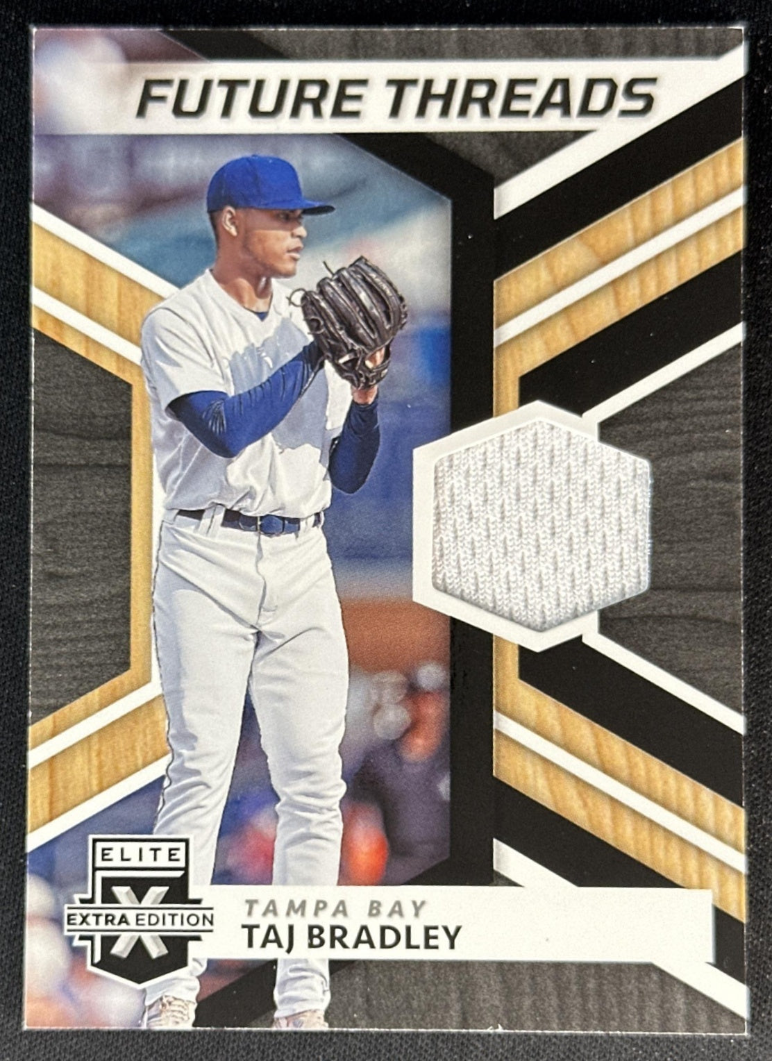 Taj Bradley 2022 Panini Elite Extra Edition Future Threads Rays