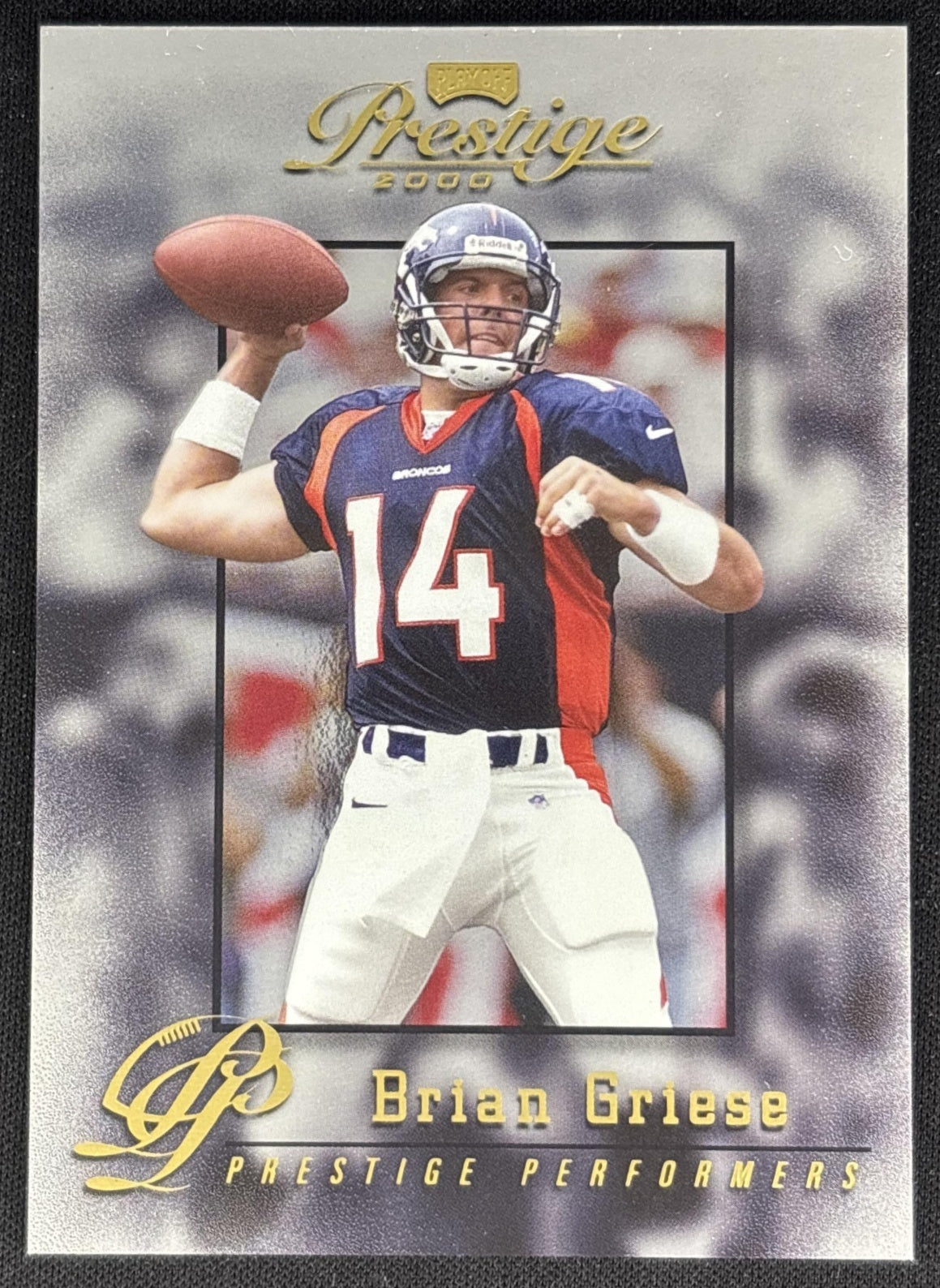 Brian Griese 2000 Playoff Prestige /2500 Broncos front