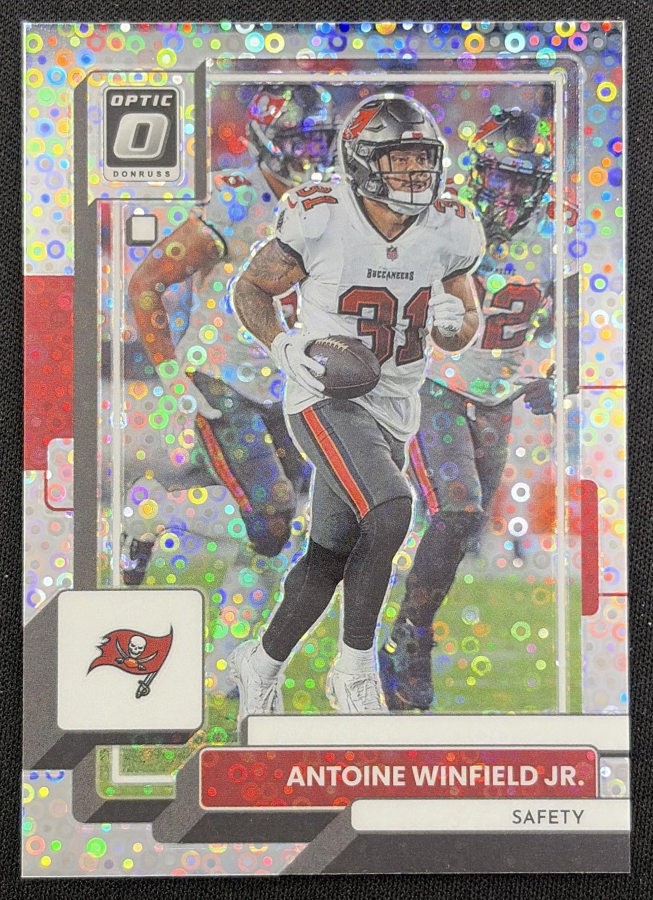 Antoine Winfield Jr. 2020 Panini Donruss Optic Silver Circles Prizm /125 Buccaneers