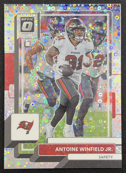 Antoine Winfield Jr. 2020 Panini Donruss Optic Silver Circles Prizm /125 Buccaneers