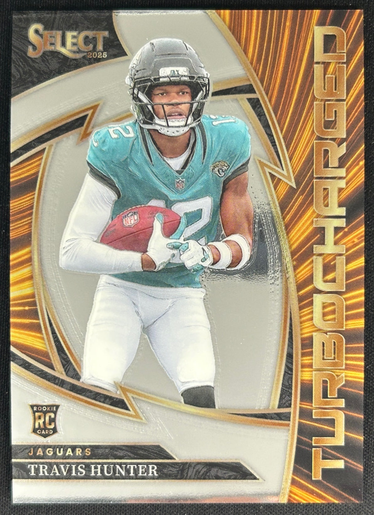 Travis Hunter 2025 Panini Select Turbocharged Jaguars Sports Trading Cards