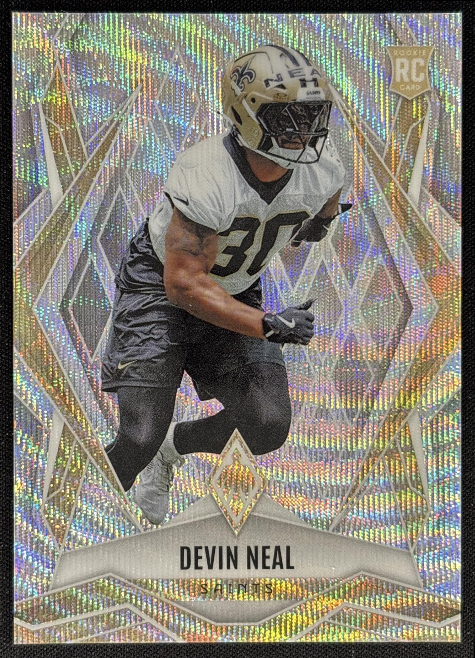 Devin Neal 2025 Panini Phoenix Wave Prizm /199 Saints
