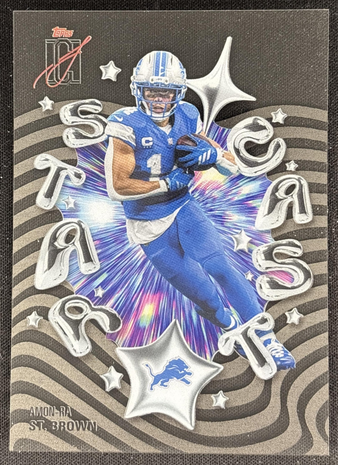 Amon-Ra St. Brown 2025 Topps Signature Class Star Cast Lions Sports Trading Cards